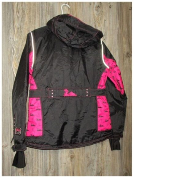 Divas Snow Gear Divine Winter Snowmobile Jacket Pink Size Medium - Picture 10 of 16